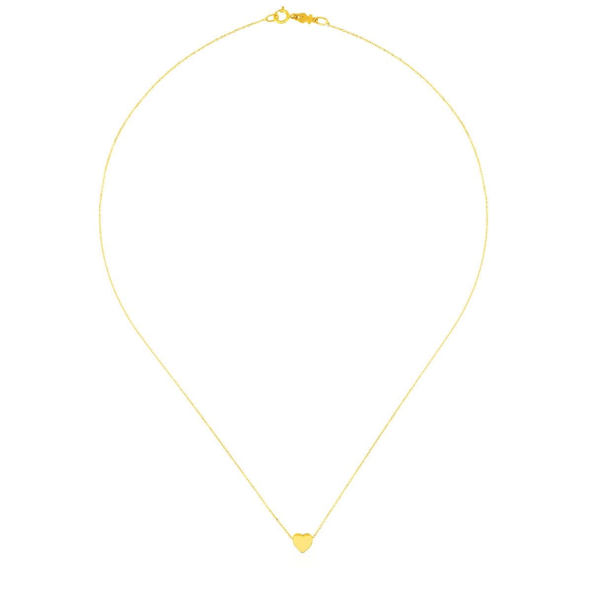 Gold Sweet Dolls XXS Necklace Heart motif image number 2