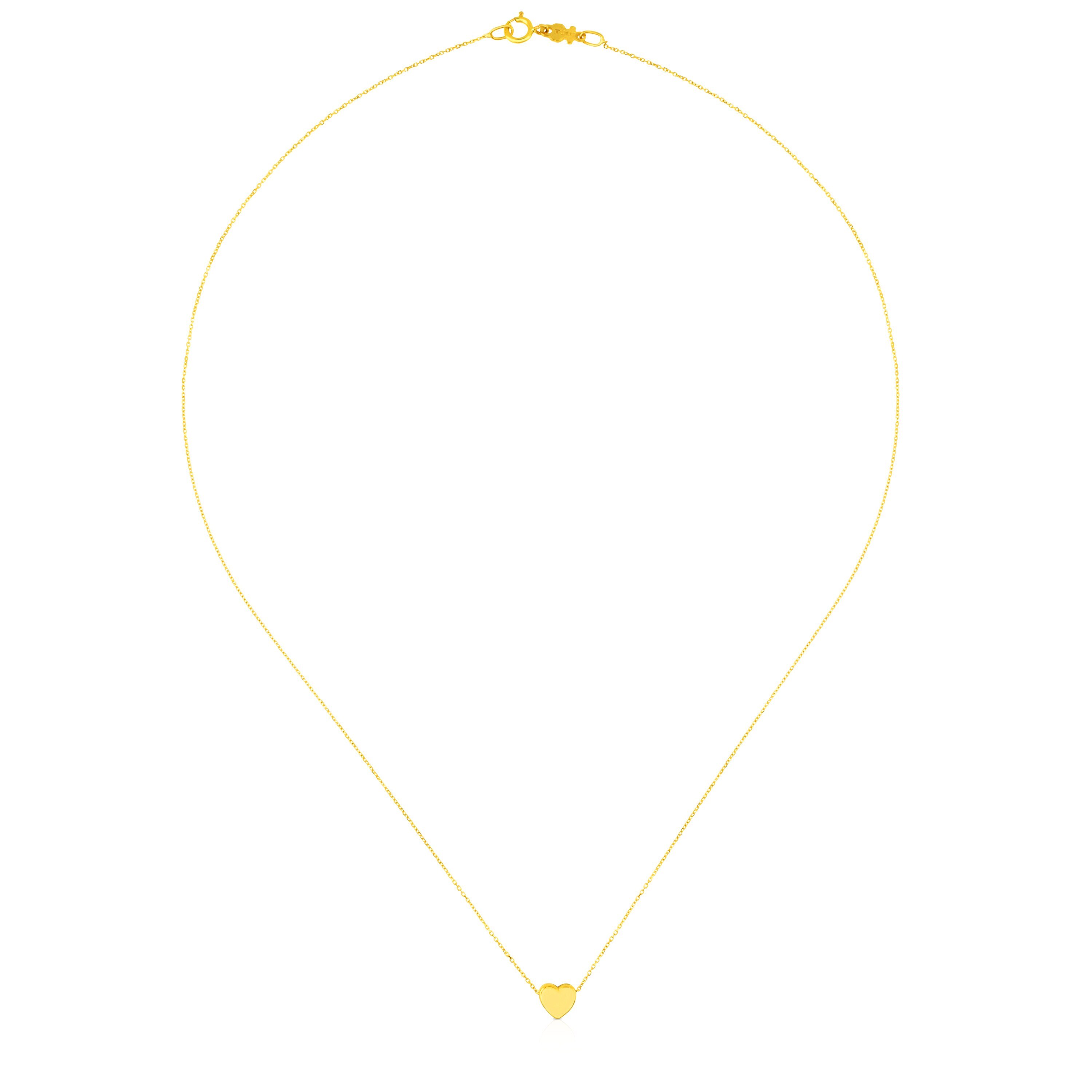 Gold Sweet Dolls XXS Necklace Heart motif.
