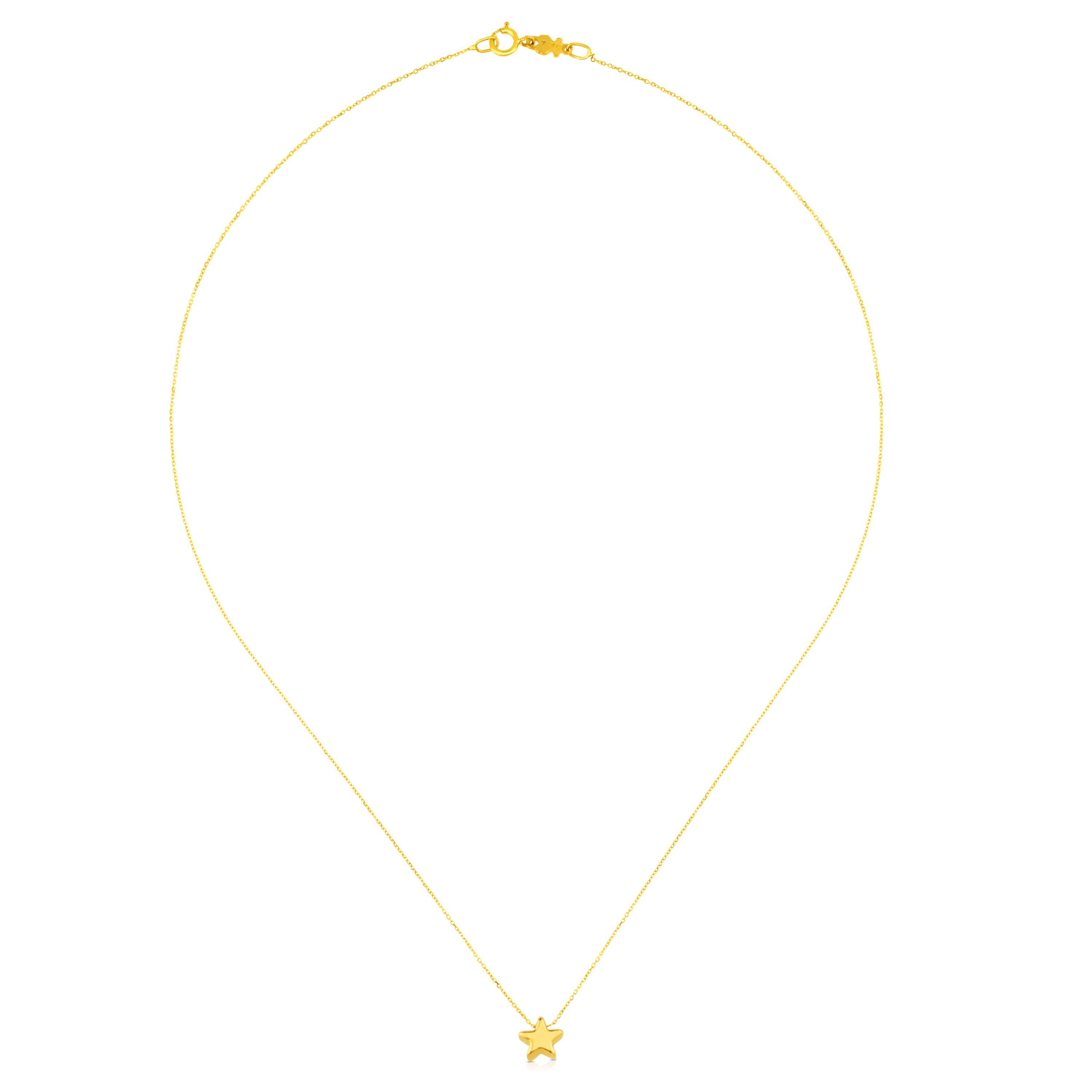 Gold Sweet Dolls XXS Necklace Star motif.