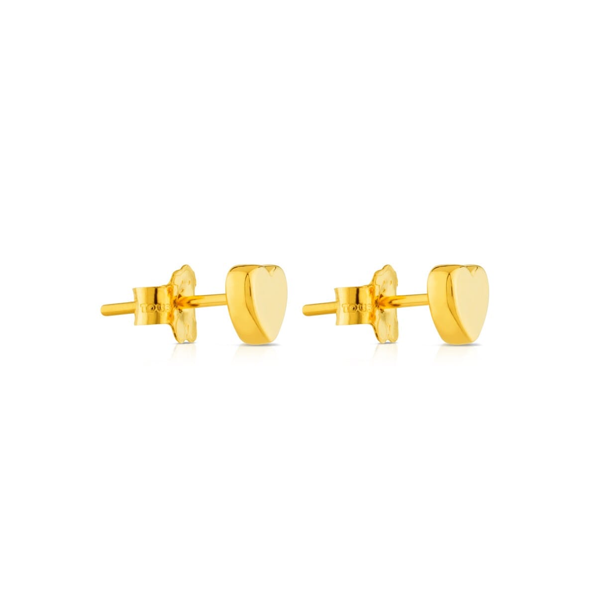 Gold Sweet Dolls XXS Earrings with Bear motif Pressure clasp