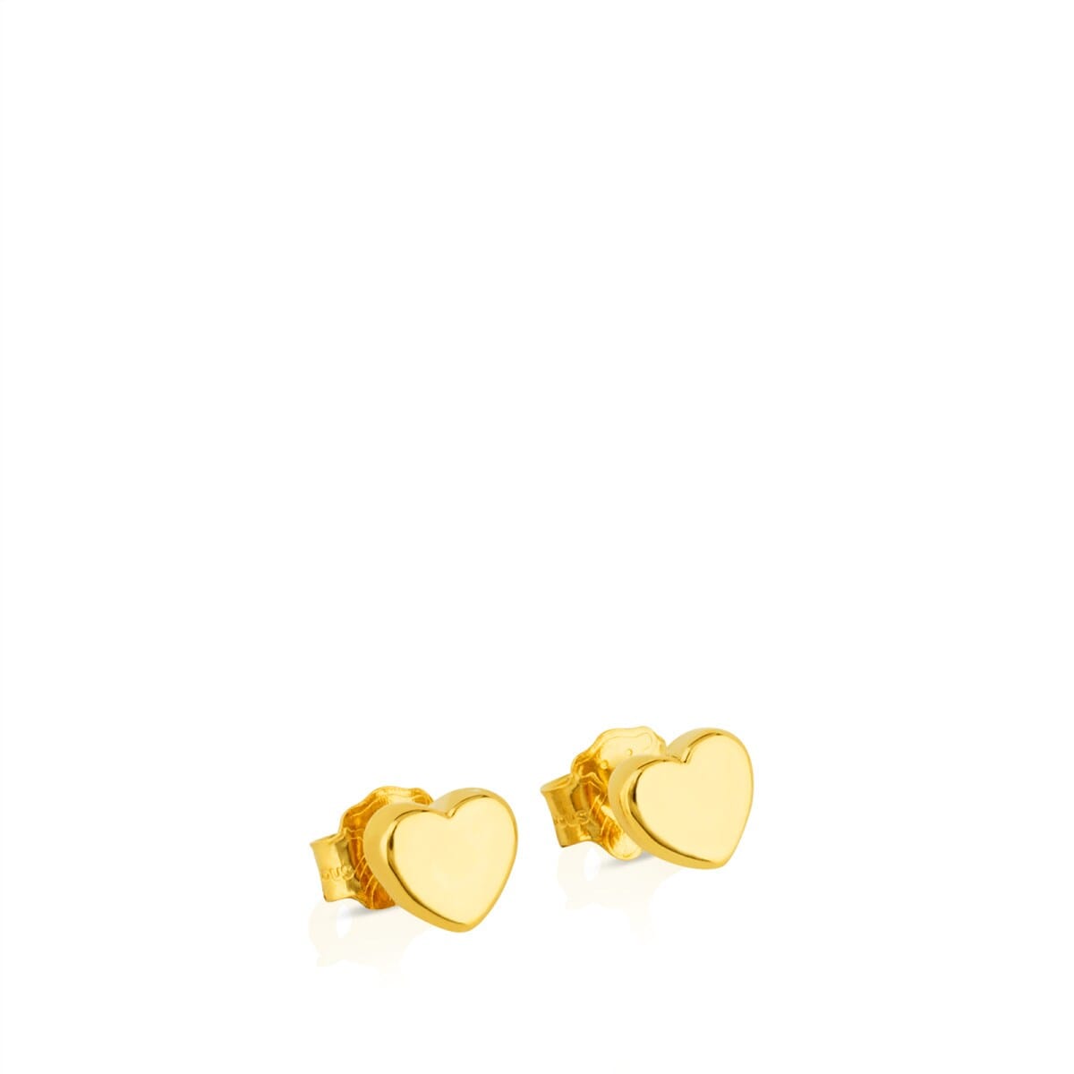 Gold Sweet Dolls XXS Earrings with Bear motif Pressure clasp