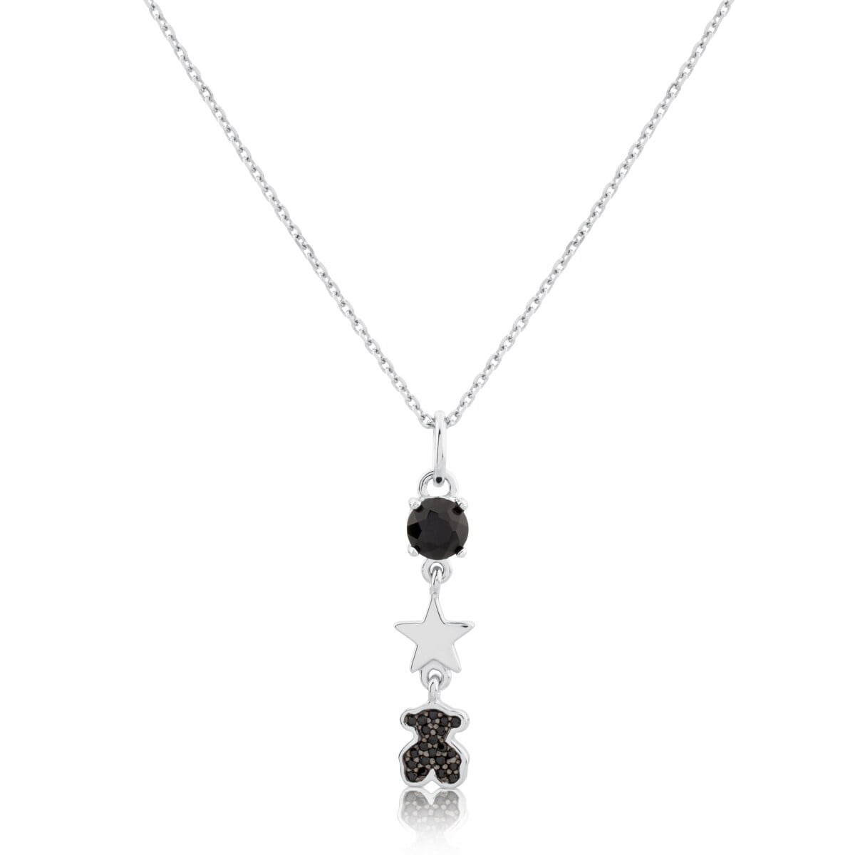 Tous - Collar De Plata Join - Negro