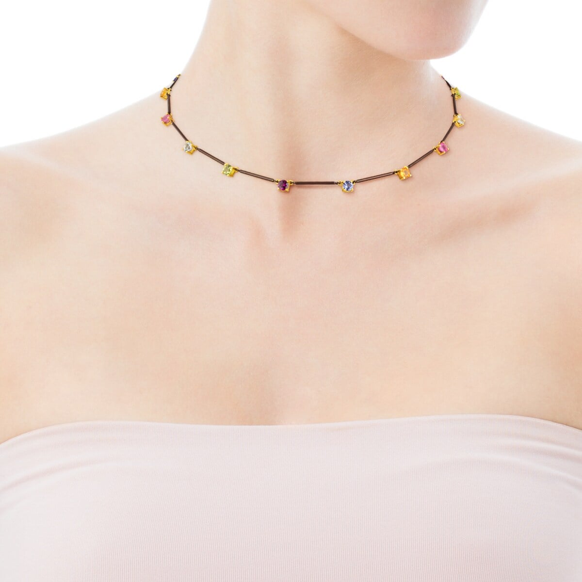 Gold Titanium Mix Choker