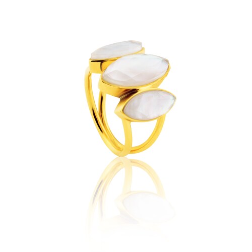 Vermeil Silver Beach Ring image number 0