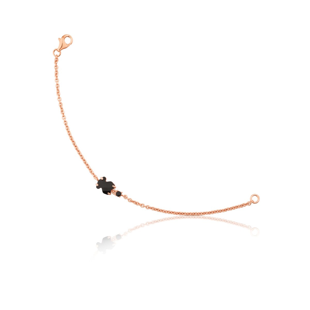 Rose Vermeil Silver Erma Bracelet 