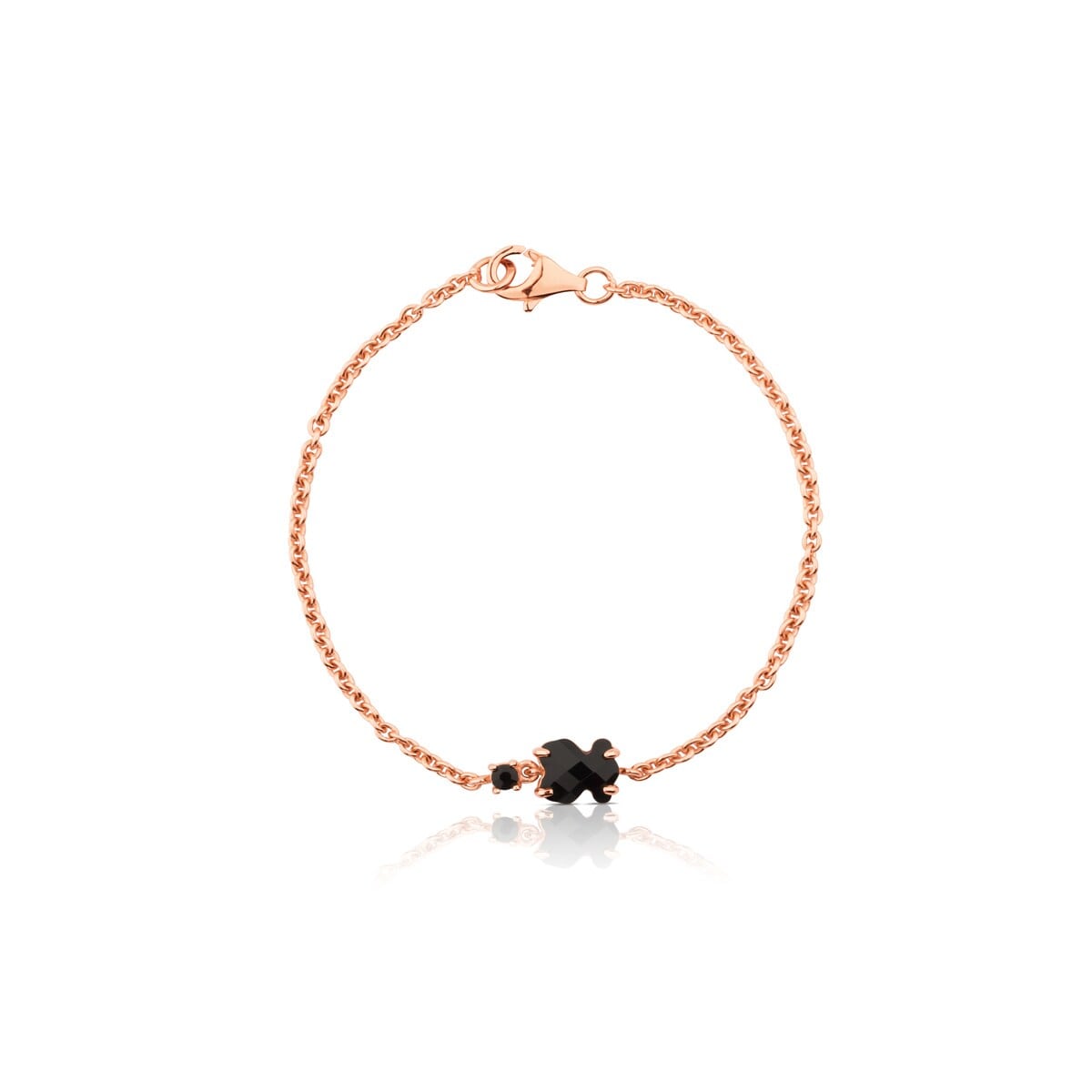 Rose Vermeil Silver Erma Bracelet 