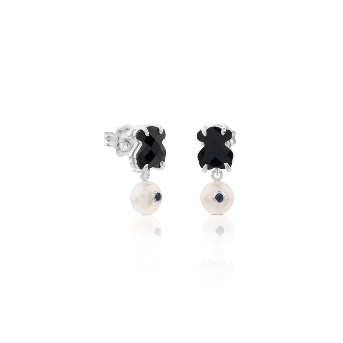 Pendientes de plata Erma