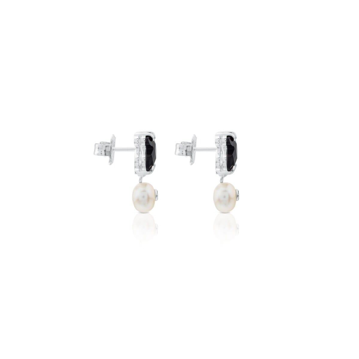 Pendientes de plata Erma