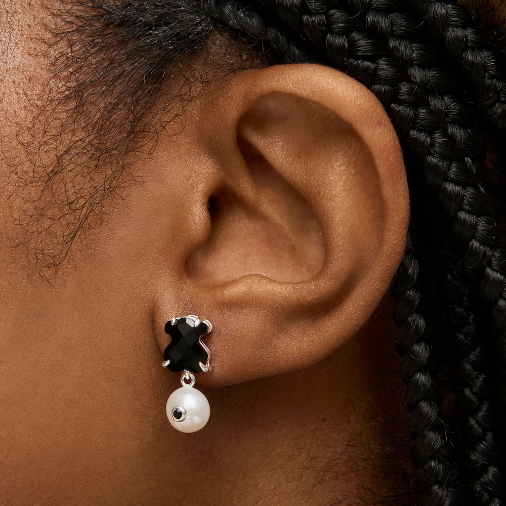 Pendientes de plata Erma