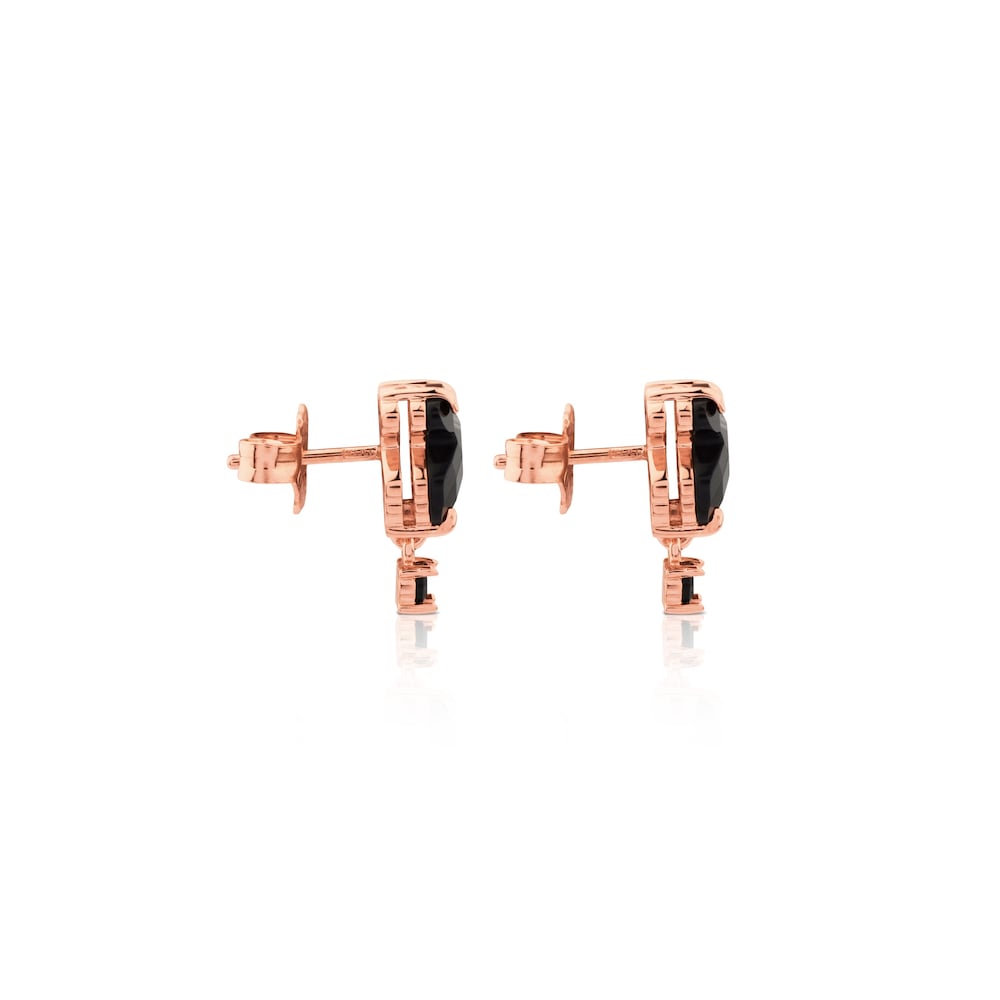 Rose Vermeil Silver Erma Earrings  image number 1