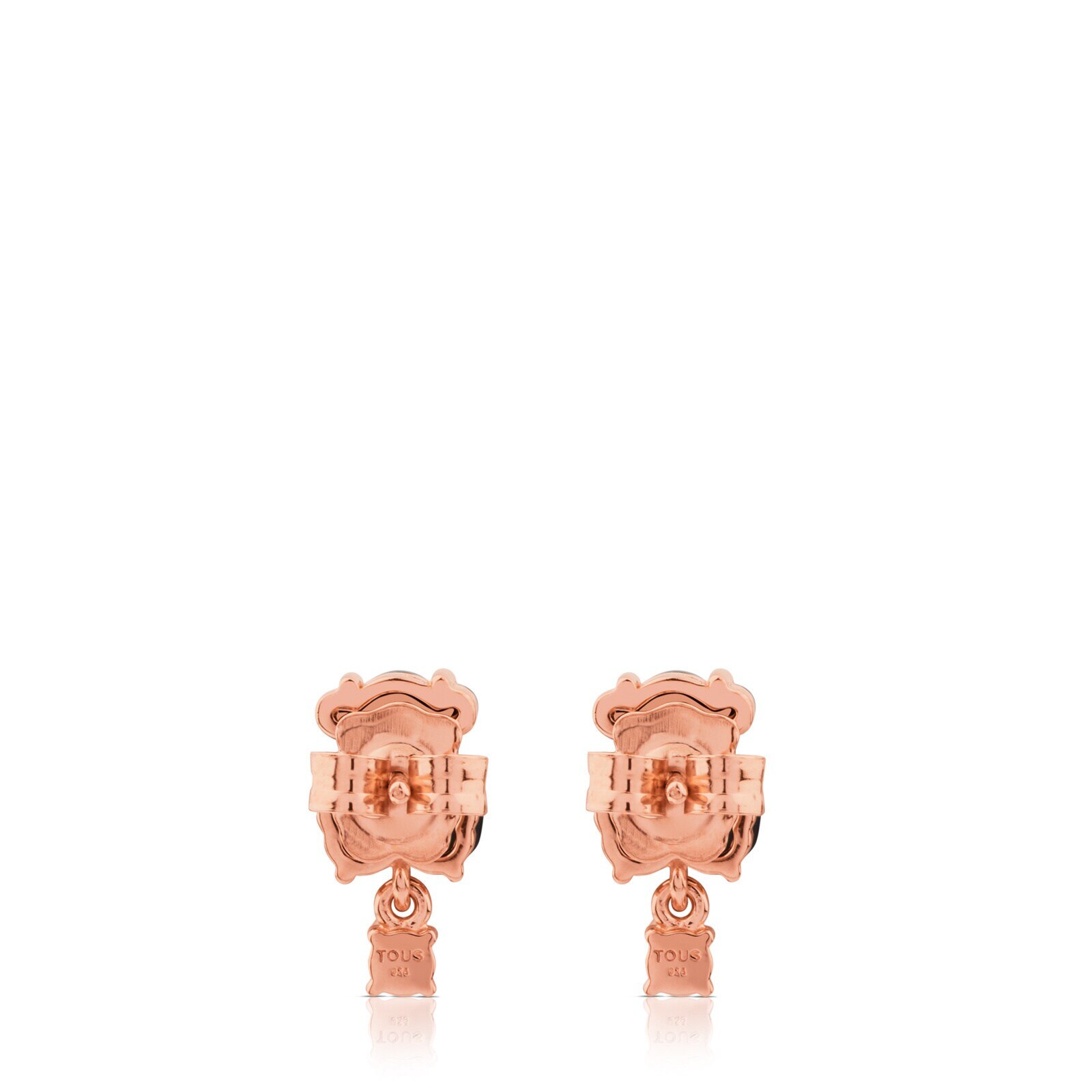 Rose Vermeil Silver Erma Earrings 