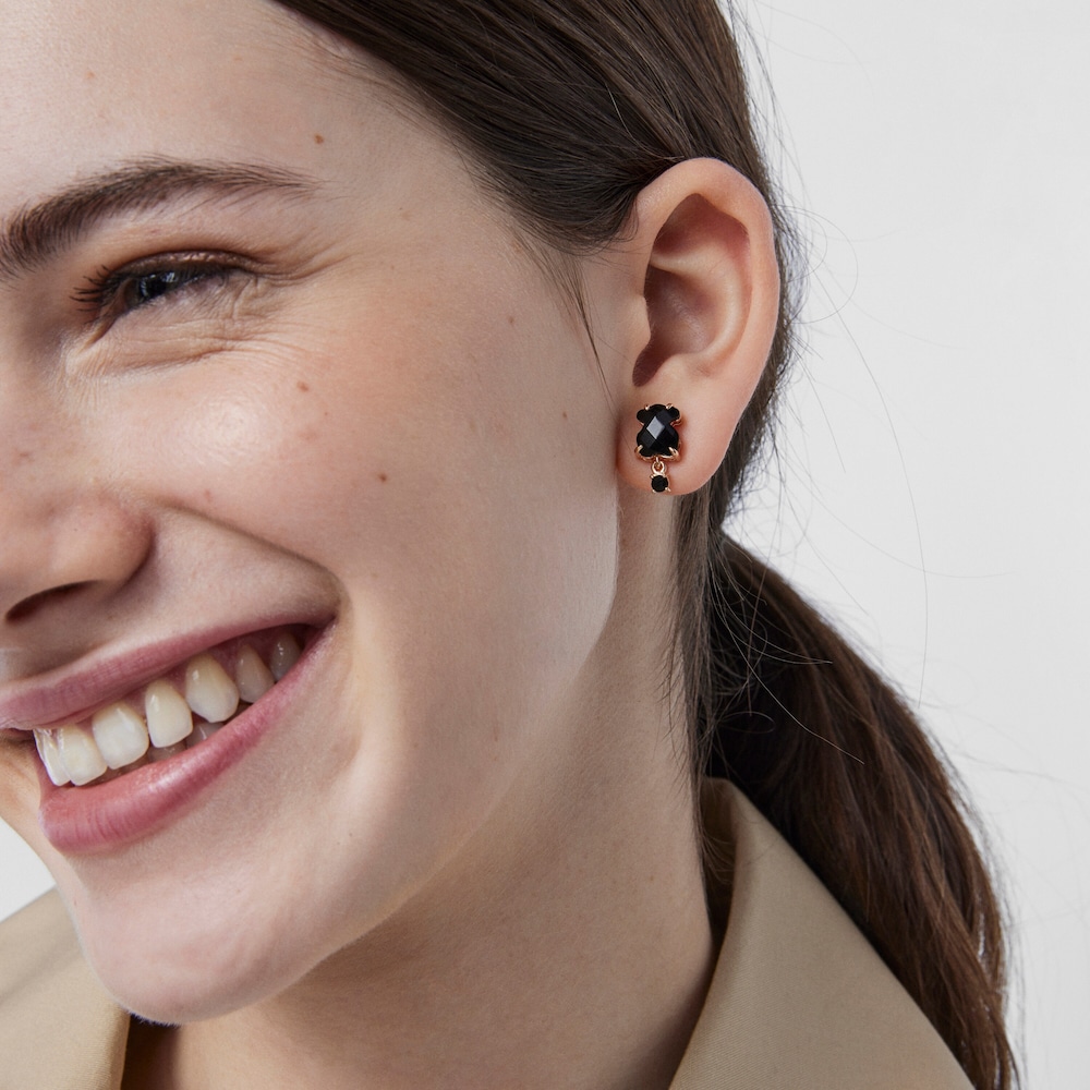 Rose Vermeil Silver Erma Earrings  image number 3