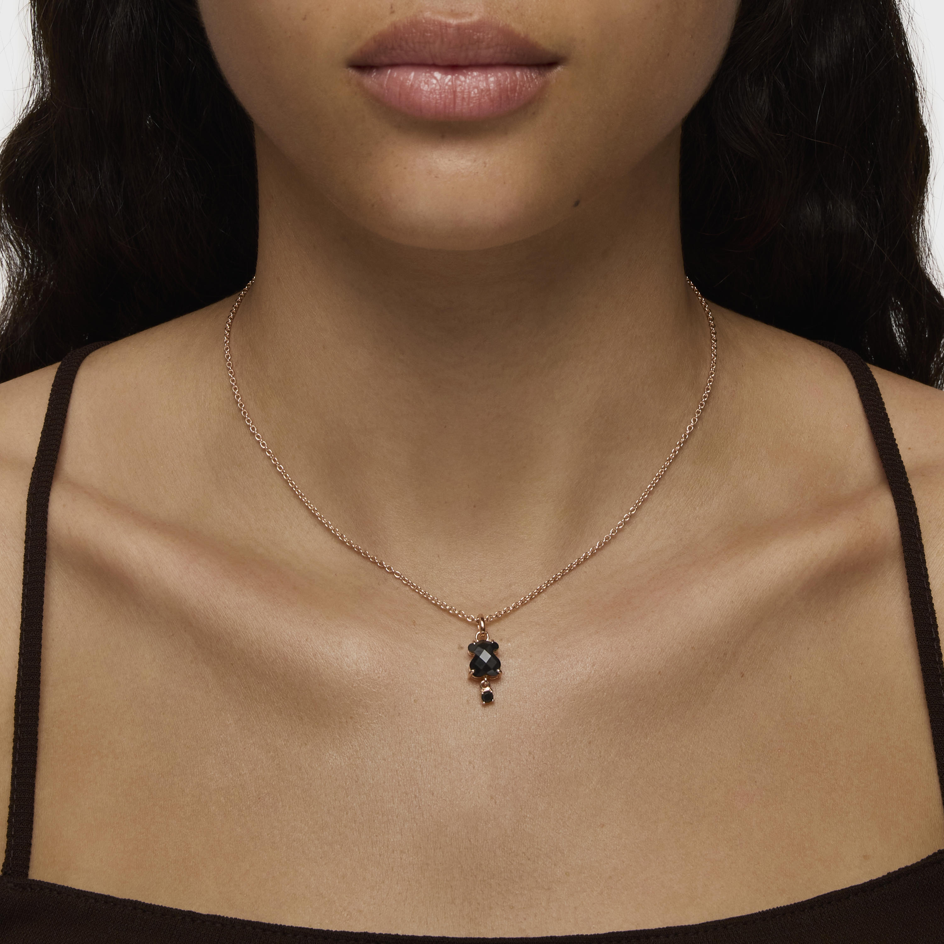 Rose Vermeil Silver Erma Necklace 