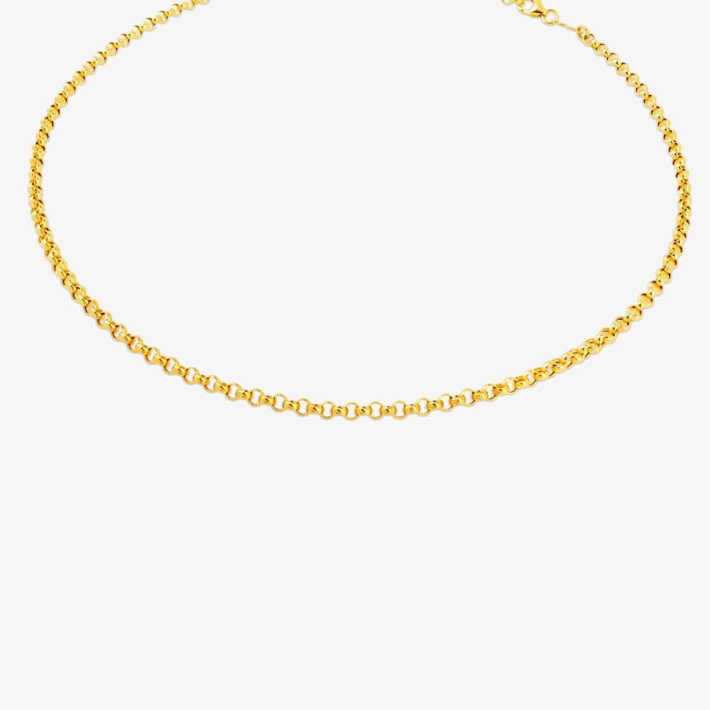 Naszyjnik choker ze złota, o długości 42&nbsp;mm TOUS Chain