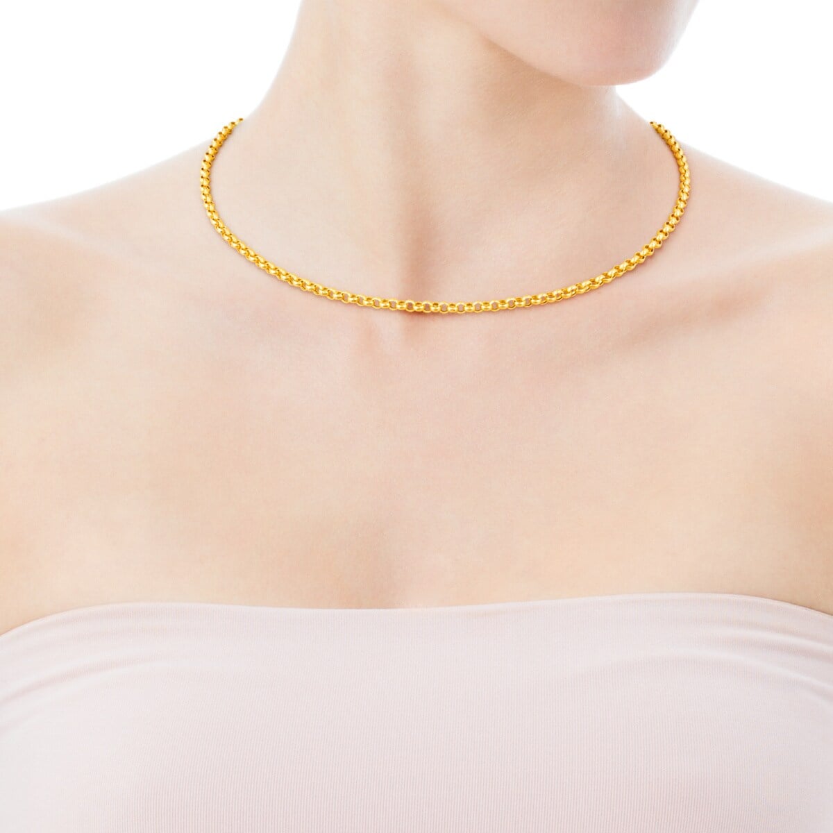 Gold Choker measuring 42 cm TOUS Chain