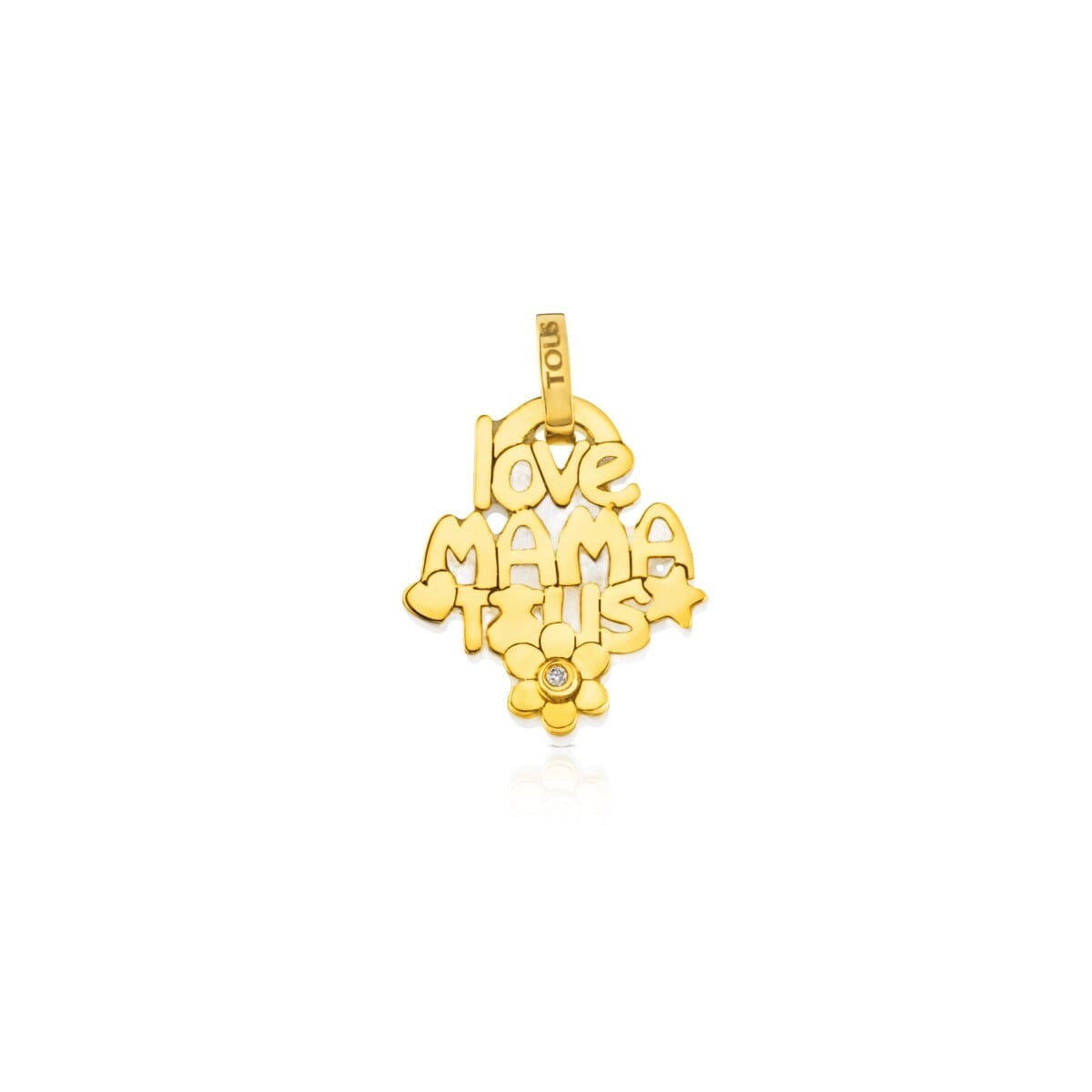 Gold TOUS Mama Pendant