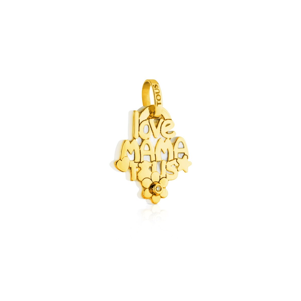 Gold TOUS Mama Pendant