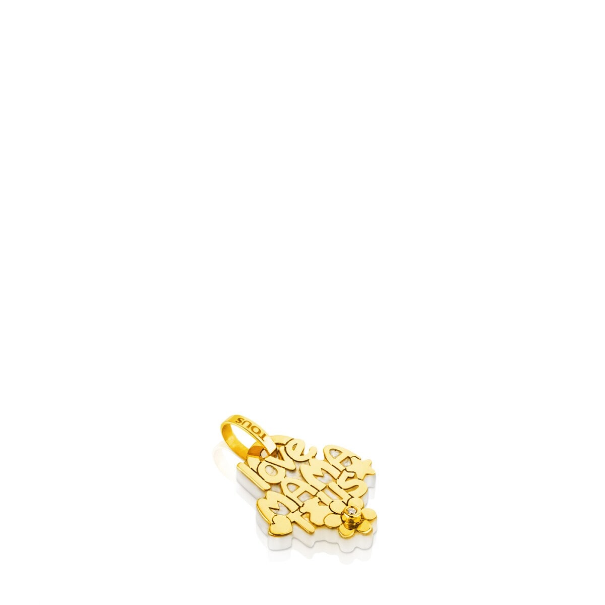 Gold TOUS Mama Pendant