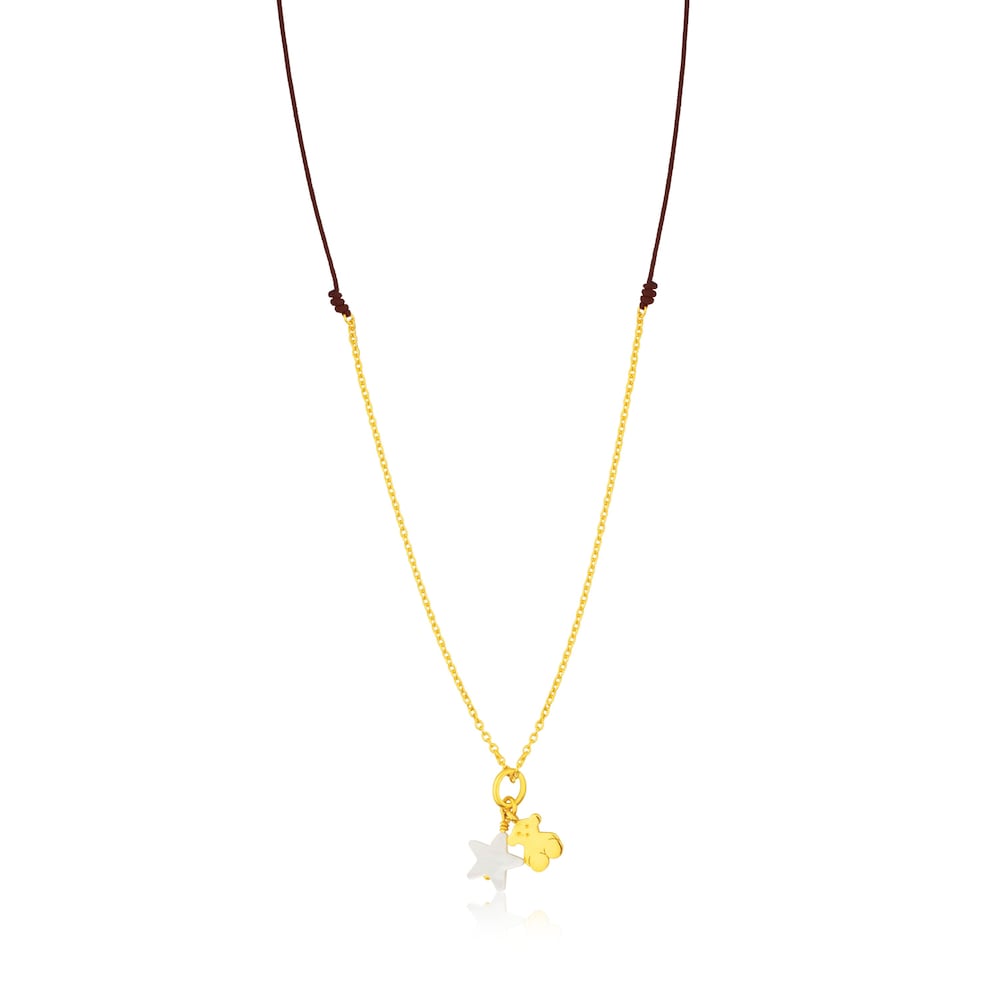 Collar TOUS Color con ba&ntilde;o de oro 18 kt sobre plata