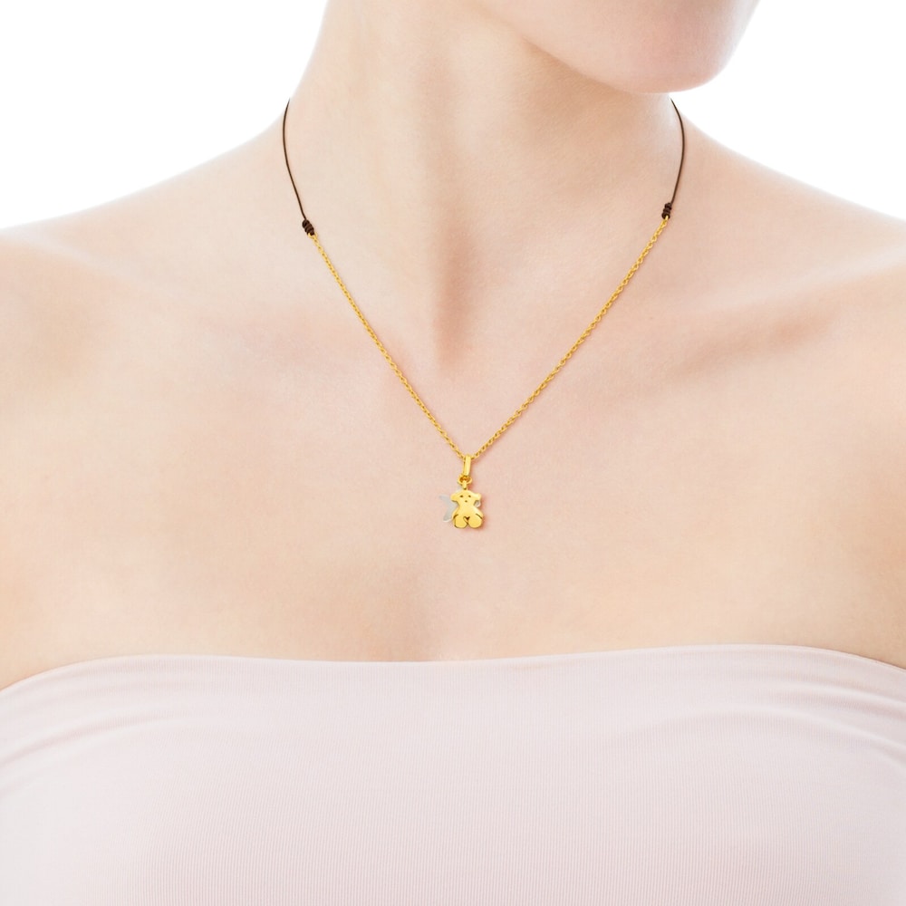 Collar TOUS Color con ba&ntilde;o de oro 18 kt sobre plata