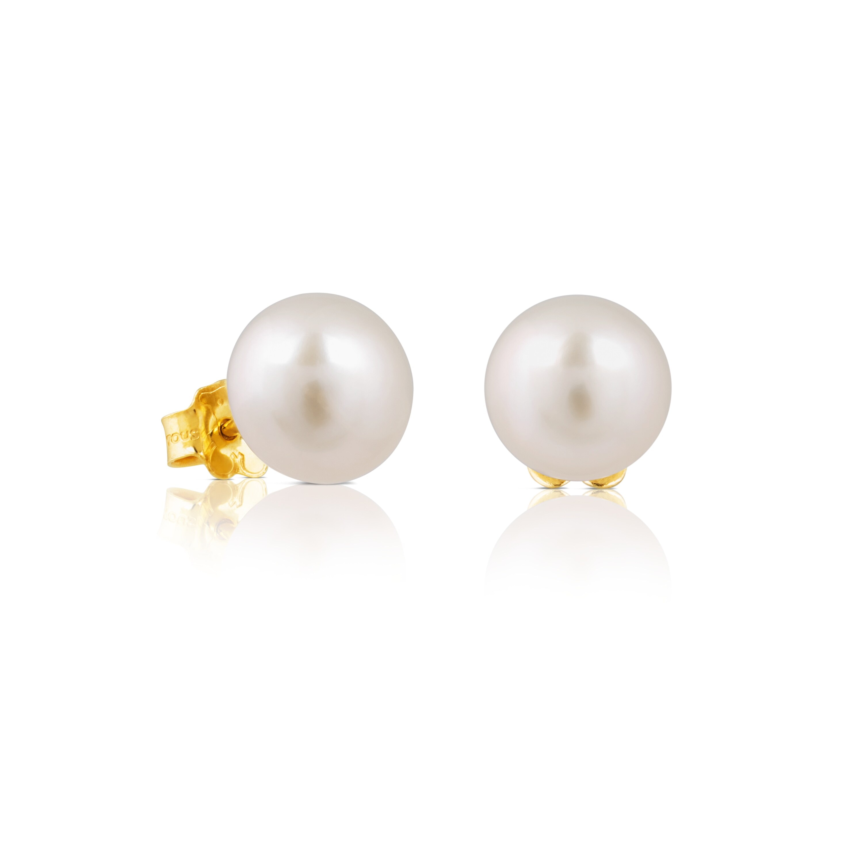 Gold TOUS Pearls Earrings with Pearls