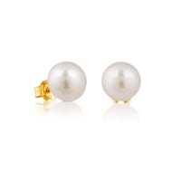 Gold TOUS Pearls Earrings with Pearls