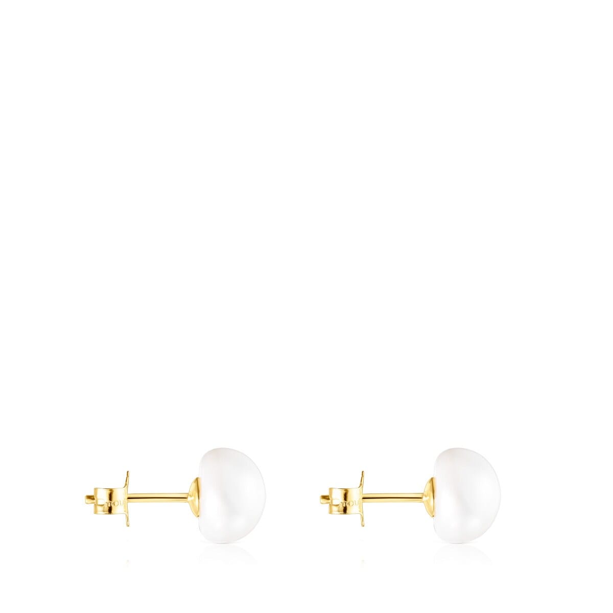 Gold TOUS Pearls Earrings with Pearls