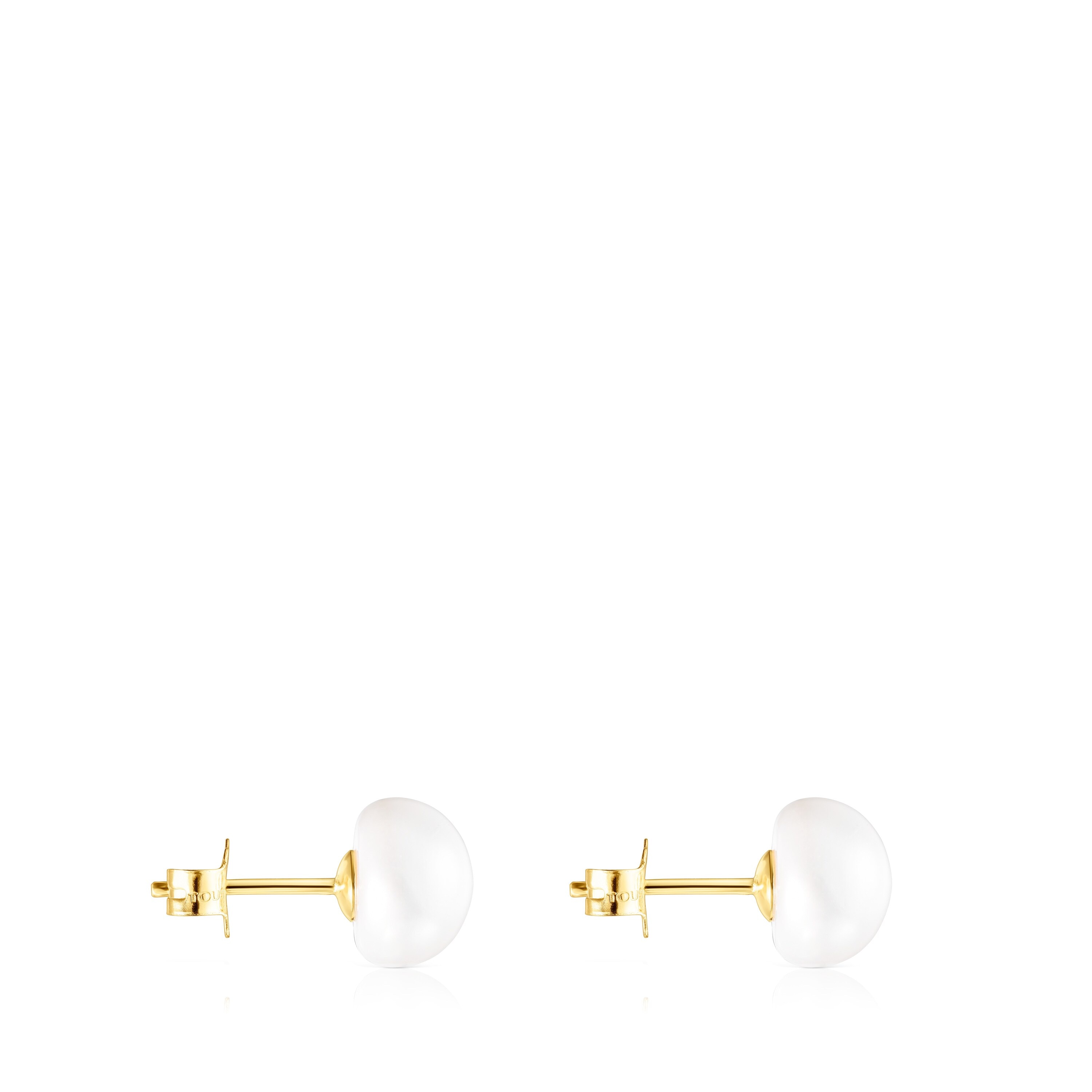 Gold TOUS Pearls Earrings with Pearls