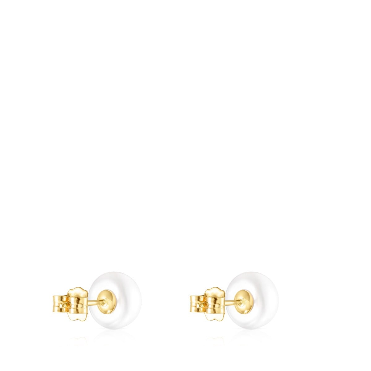 Gold TOUS Pearls Earrings with Pearls