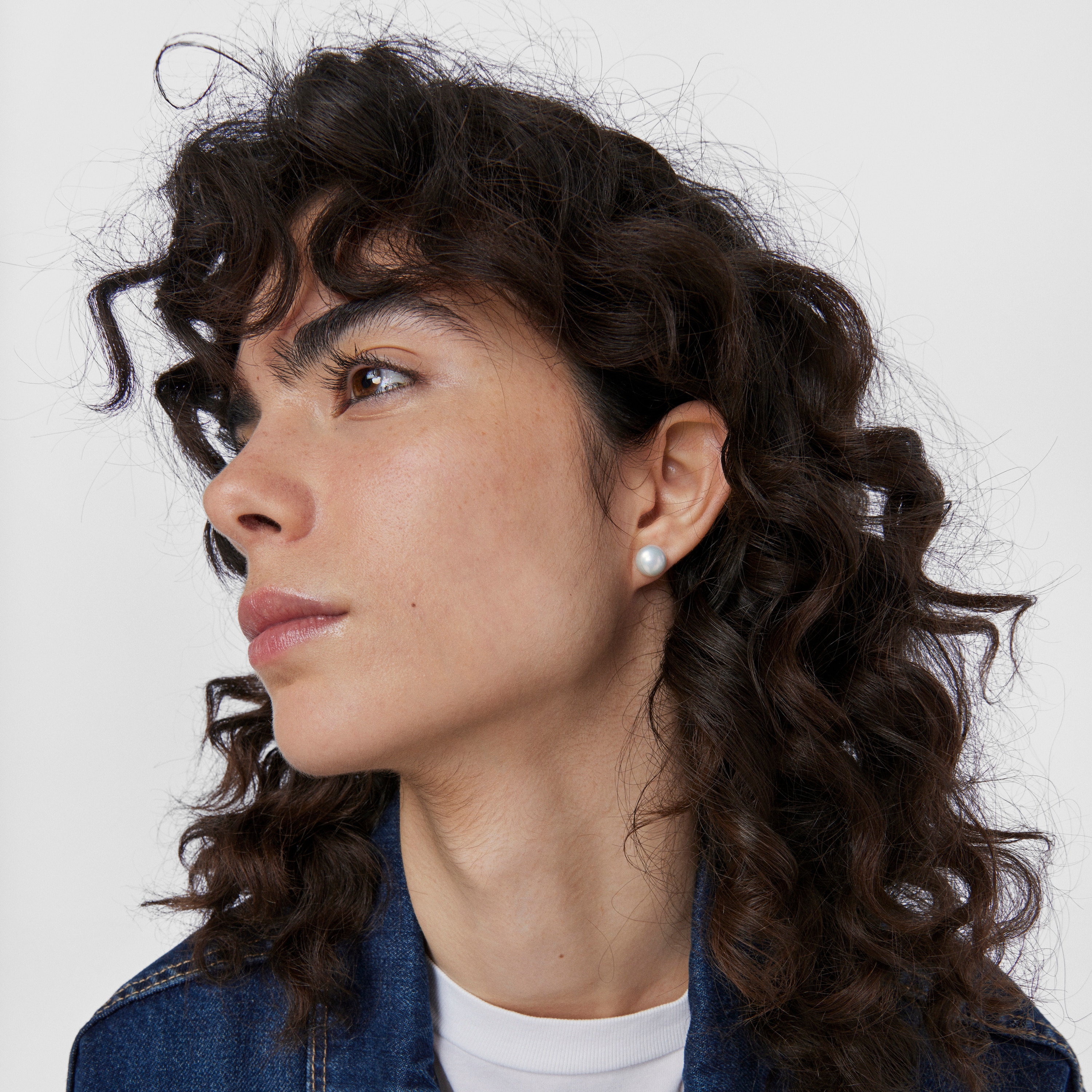 18K solid gold TOUS Pearls Earrings with Pearls