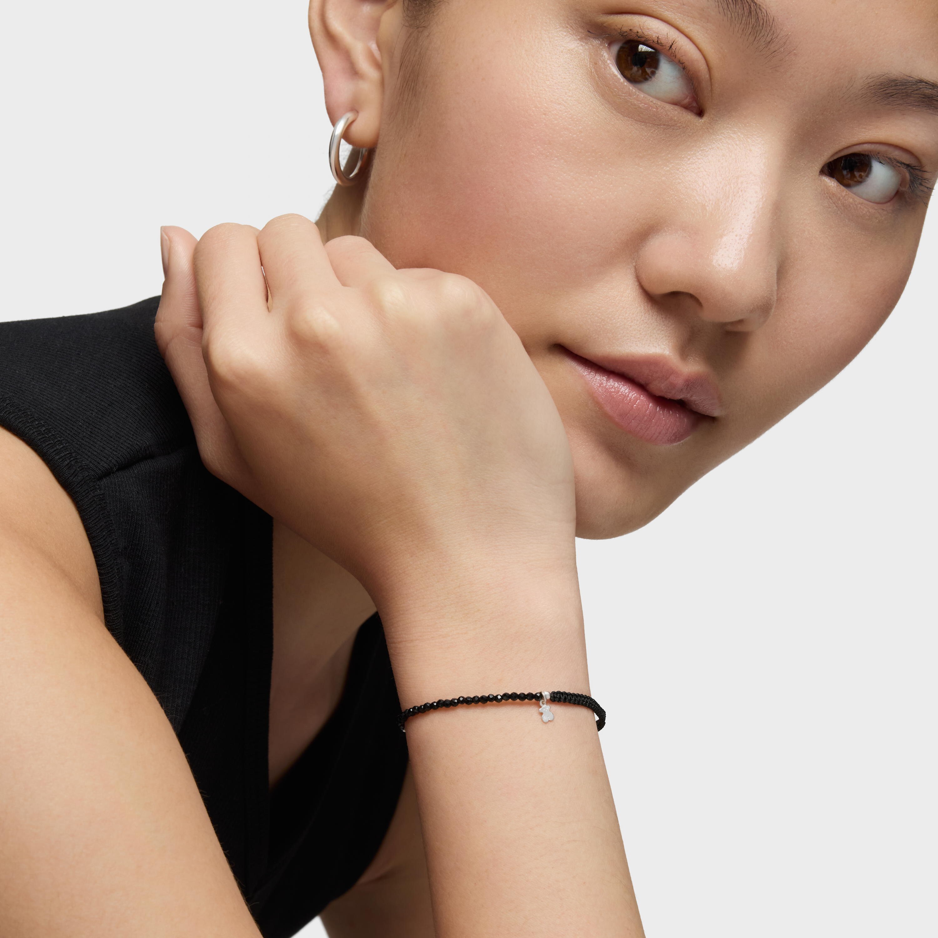 Silver TOUS Color Bracelet with spinels