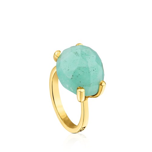 Anillo ATELIER Precious Gemstones de Oro con Esmeralda image number 0