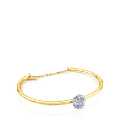 ATELIER Spose schiava in oro con diamanti image number 0