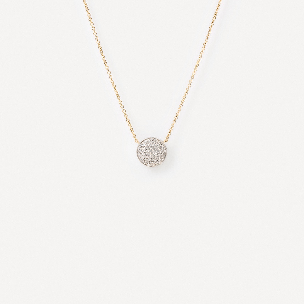 Necklace in gold and white gold with diamonds TOUS ATELIER
