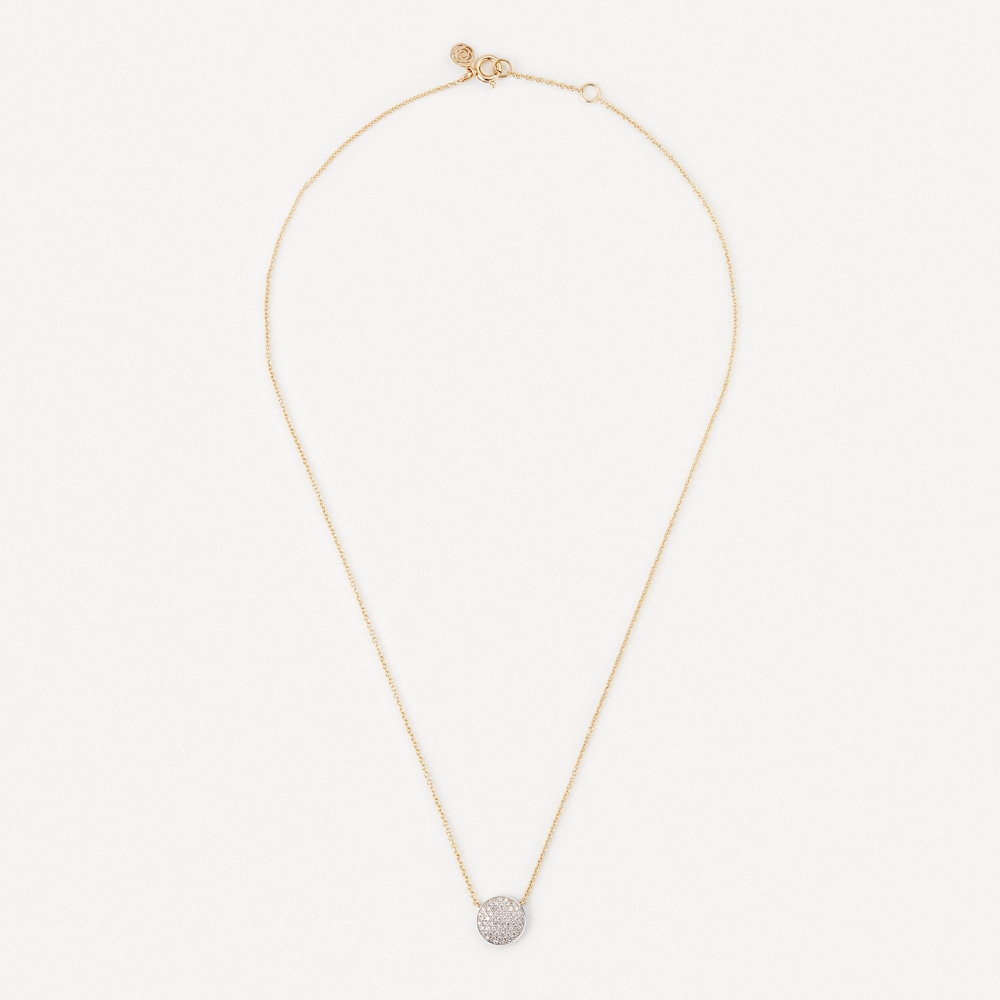 Necklace in gold and white gold with diamonds TOUS ATELIER