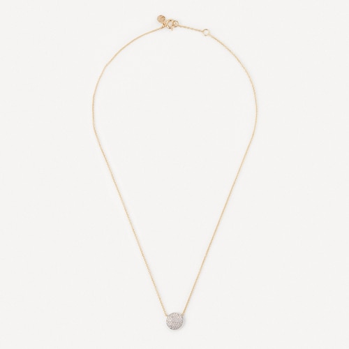 Necklace in gold and white gold with diamonds TOUS ATELIER