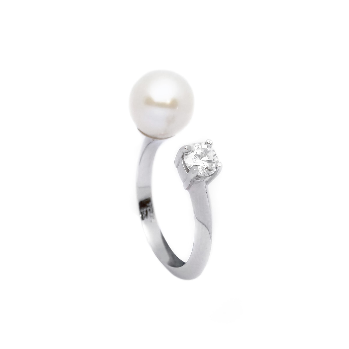 White gold Ring with pearl and diamond TOUS ATELIER Classic