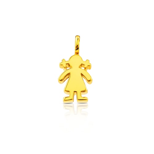 Colgante ni&ntilde;a Sweet Dolls en oro