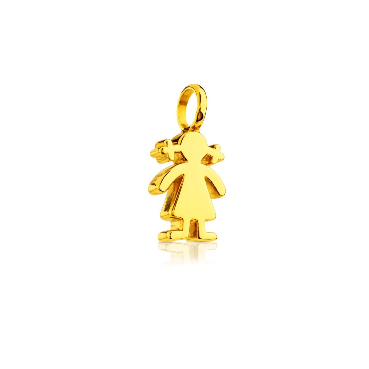 Gold Sweet Dolls Pendant Girl motif