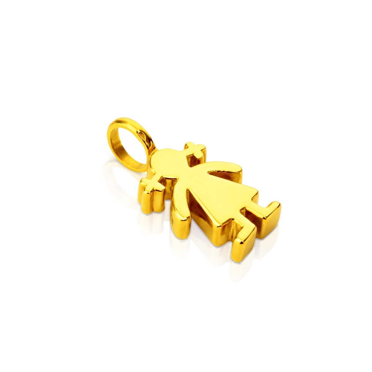Gold Sweet Dolls Pendant Girl motif