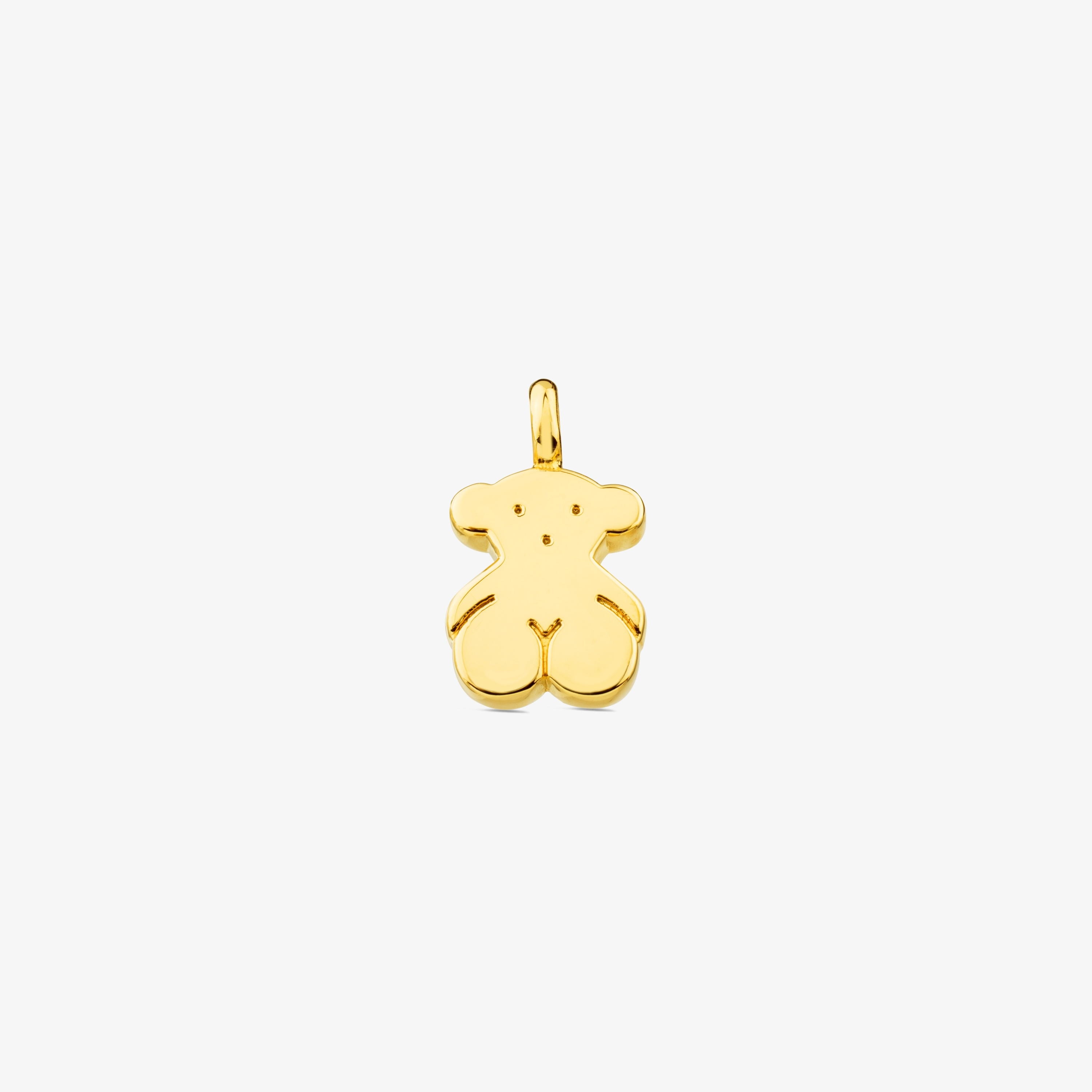18K solid gold Sweet Dolls Pendant Bear motif