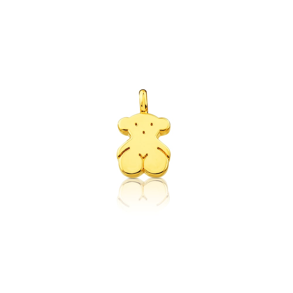 Gold Sweet Dolls Pendant Bear motif image number 0