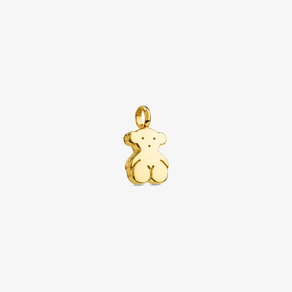 18K solid gold Sweet Dolls Pendant Bear motif