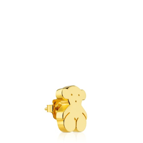 Pendientes pequeños de oro motivo oso Sweet Dolls