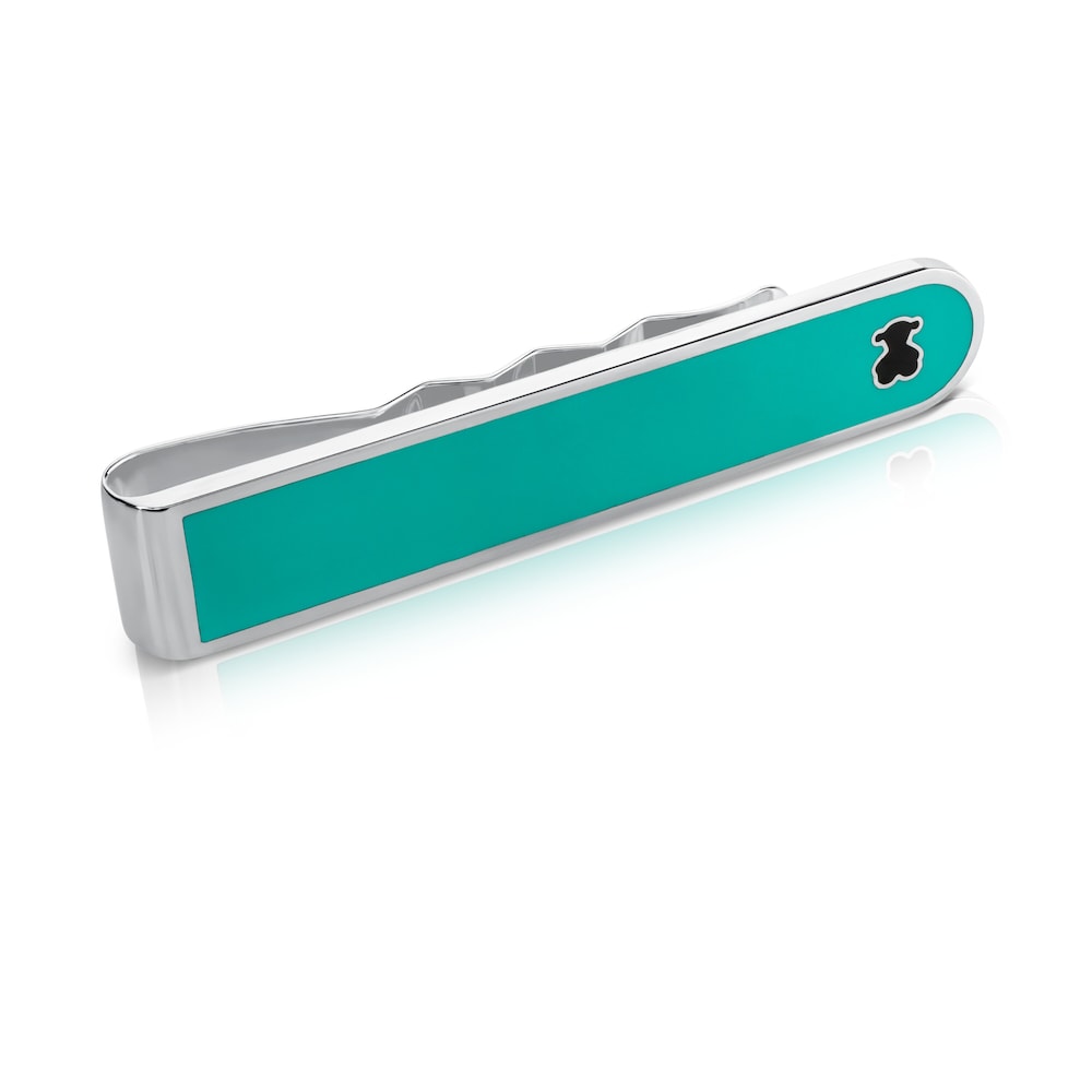 Stainless Steel TOUS Man Tie Clip Stainless Steel TOUS Man Tie Clip