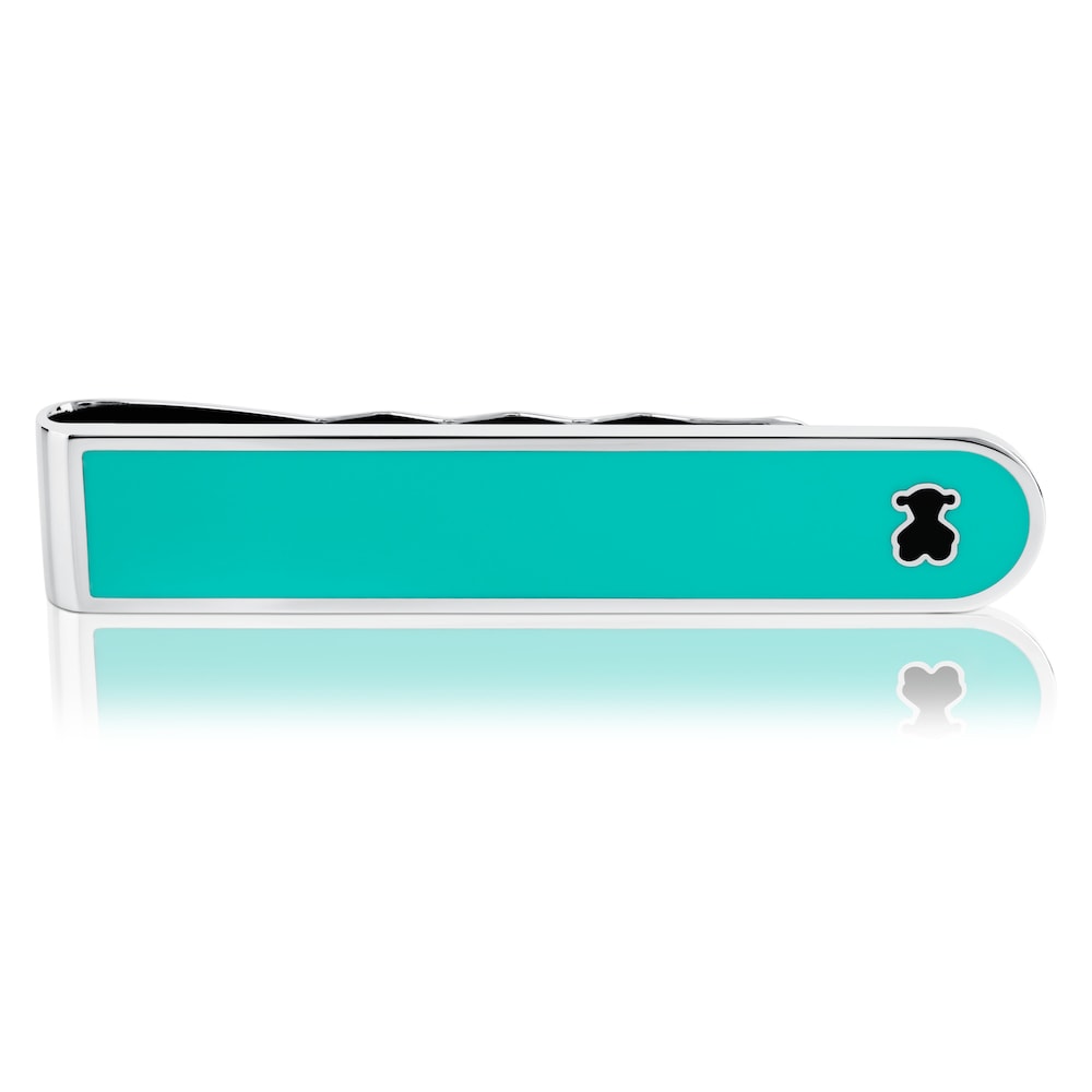Stainless Steel TOUS Man Tie Clip Stainless Steel TOUS Man Tie Clip