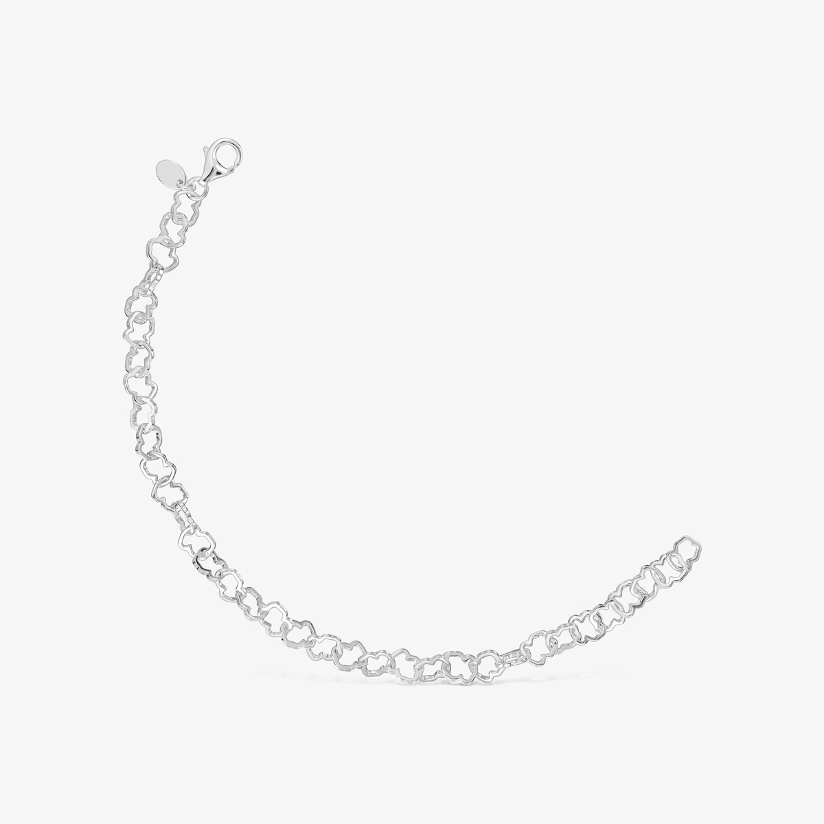Tous - Pulsera De Plata Motivo 0,8cm. Carrusel - Plateado