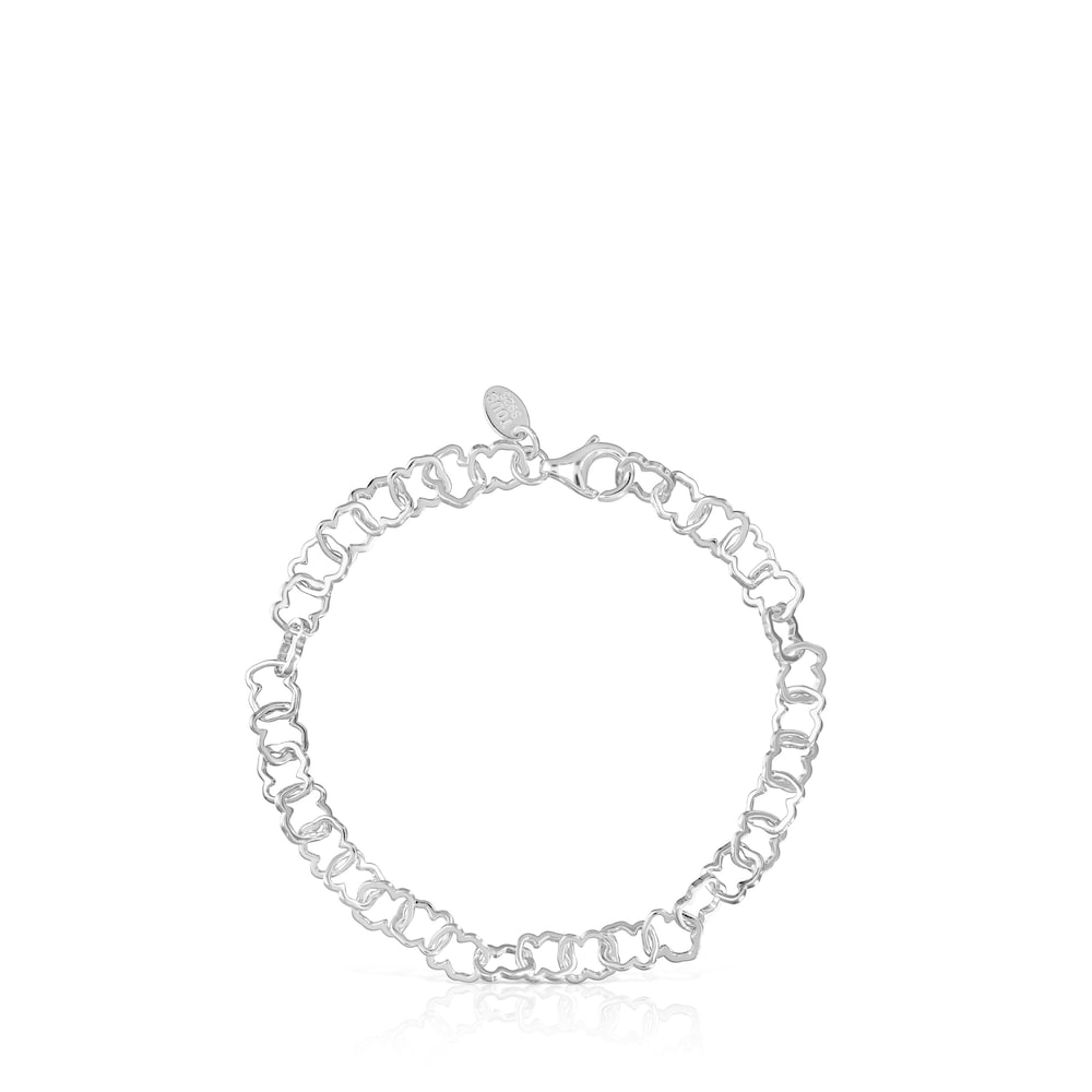 Pulsera de plata motivo 0,8cm Carrusel Pulsera de plata motivo 0,8cm Carrusel