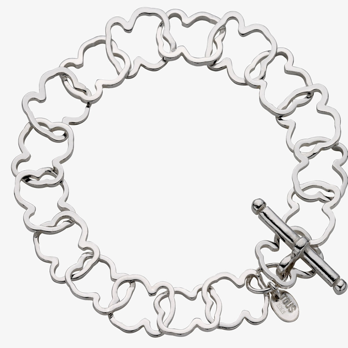 Tous - Pulsera De Plata 12,5mm. Carrusel - Plateado