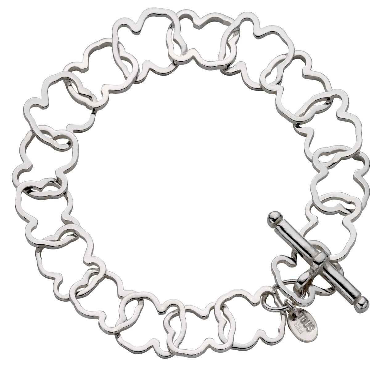 Pulsera de plata 12,5mm Carrusel image number 0